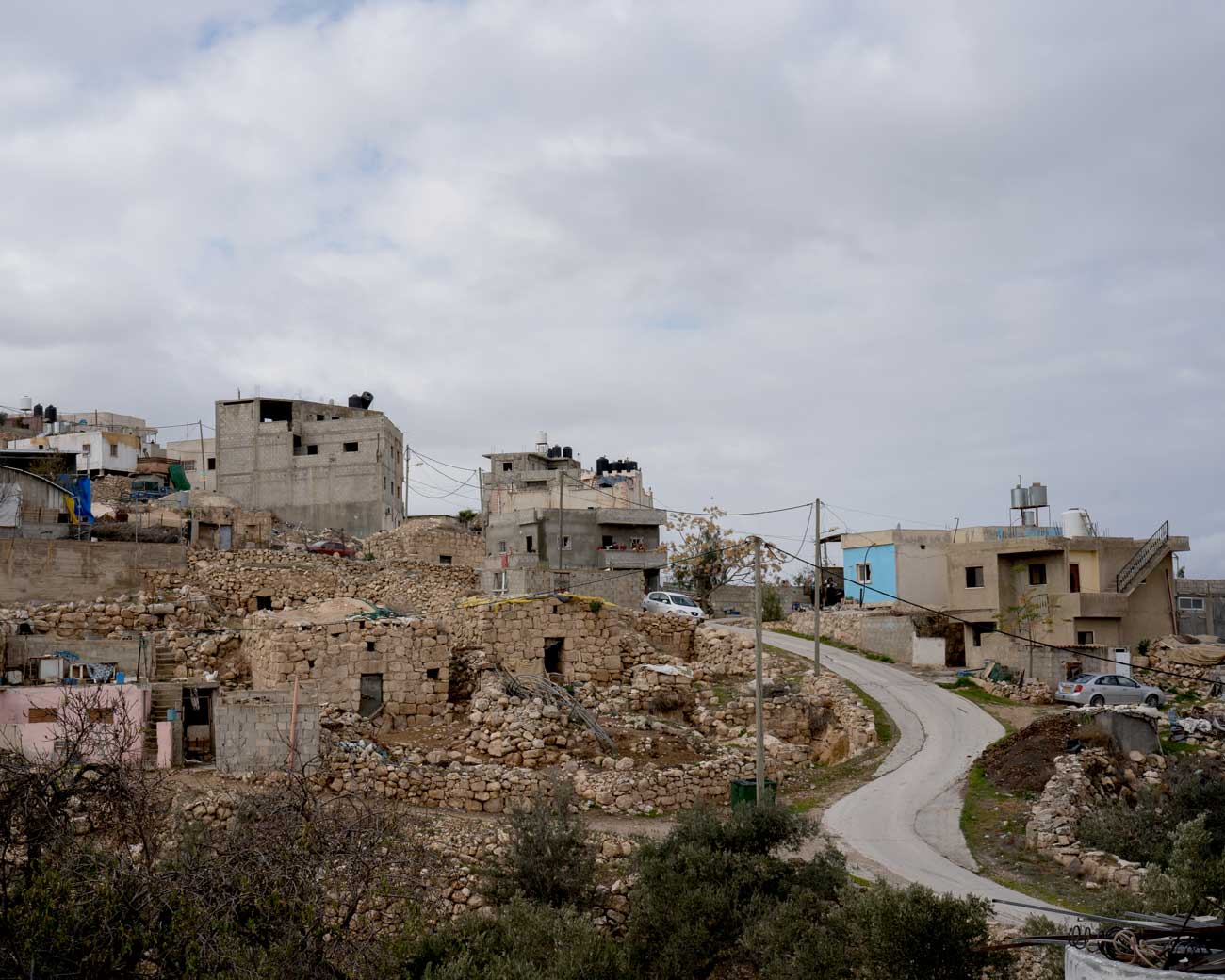 Homes in the village of a-Tuwani. Photos: Omri Eran-Vardi, 15 Jan. 2021