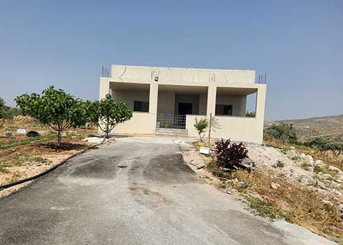 One of the houses for which demolition orders were issued. Photo: ‘Aref Dagharmeh, B'Tselem, 3 May 2022