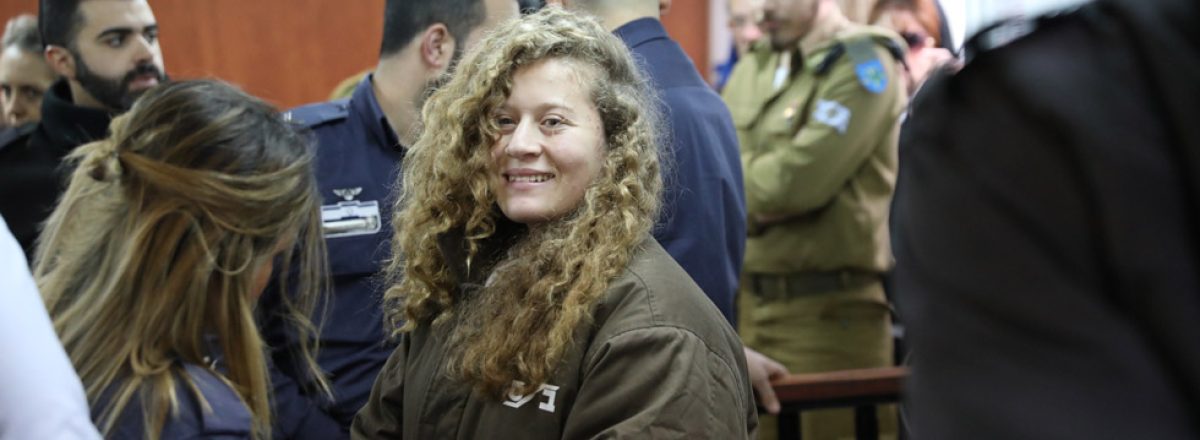 עהד תמימי היום בבית המשפט. צילום: אורן זיו, אקטיבסטילס, 17.1.18