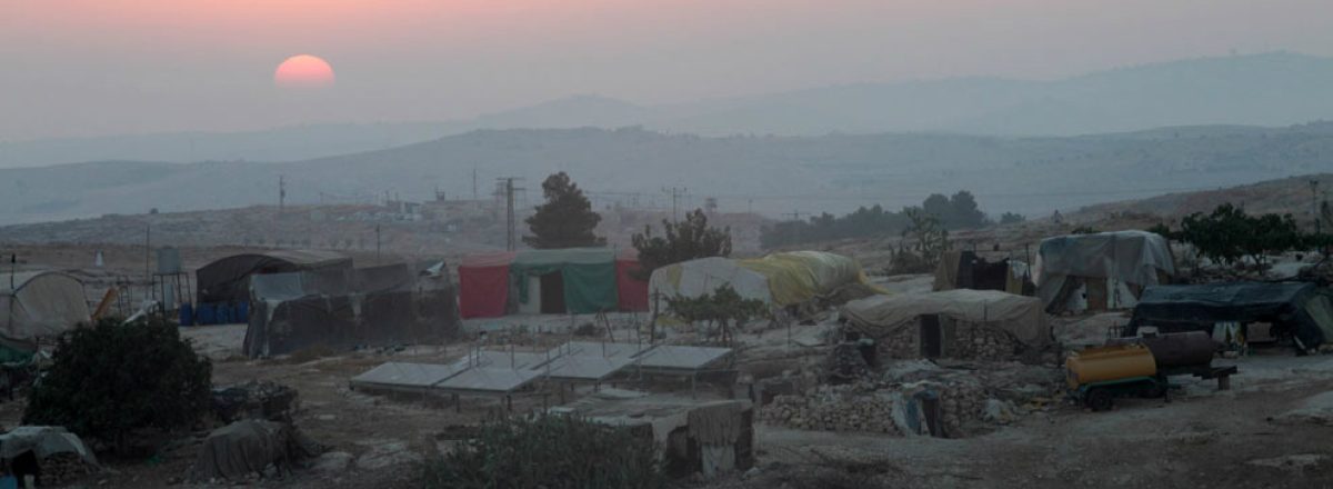 Khirbet Susiya, village under threat of demolition. Photo: Ann Pack, Activestills.org, 15 June 2012