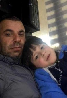 Raed Jadallah with his son Amir. Photo courtesy of family