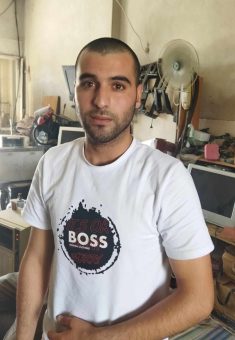 محمود جابر. الصورة قدمها الشاهد مشكورًا