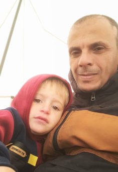 Rasem Nabhan with Hamudah. Photo courtesy of the witness 
