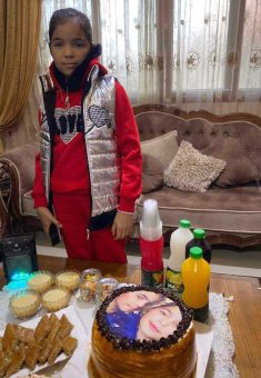 Razan Barbakh before the war began. Photo courtesy of the family 