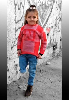 مَلَك الشرفا بعد إصابتها. صور قدمتها العائلة مشكورة