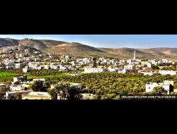 מבט על הכפר אל-מור'ייר שבמחוז רמאללה. צילום: מוואפק נעסאן.
