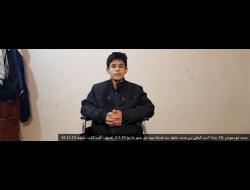محمد أبو معوّض (15 عاما) الجزء السفلي من جسده مشلول منذ إصابته برصاص جنود بتاريخ 3.5.19. تصوير: ألفت الكرد، بتسيلم 26.12.19