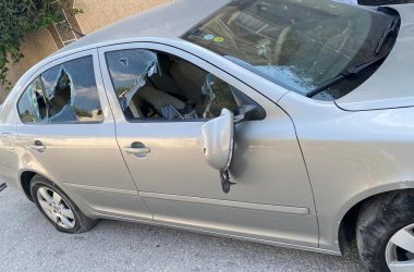 נזקים שגרמו המתנחלים בעיירה חווארה. צילום: סלמא א-דיבעי, בצלם 