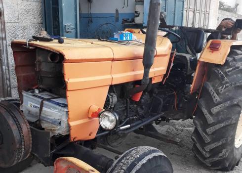 הטרקטור שהוחרם