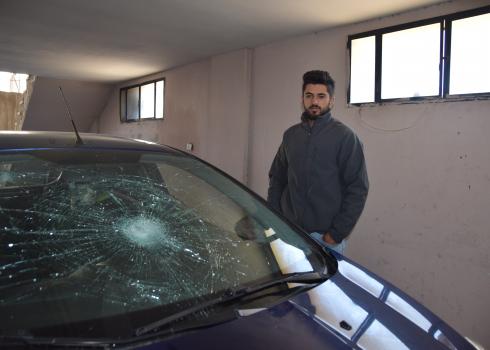 חווארה, 27.2.20: התפרעות בכביש, ירי, השחתת רכבים וסחורה בגיבוי צבאי 