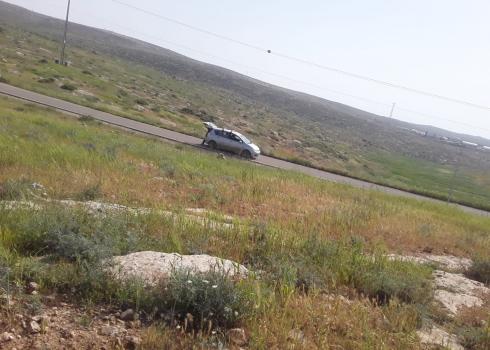 سيارة المستوطن الذي سرق المعاعز من أبو عرام، قواويس