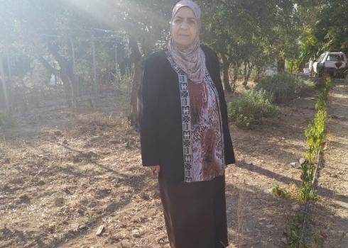  فريال أبو هيكل. تلّ رميدة، تصوير منال الجعبري، بتسيلم.