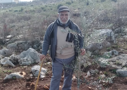 Ahmad Salah. Photo by Abdulkarim Sadi, B’Tselem