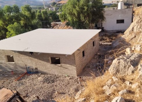 The house before it was demolished. Photo: 'Aref Daraghmeh, B'Tselem