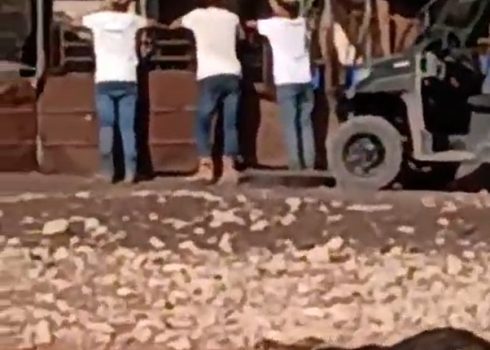 The settlers in the community’s area. Photo courtesy of local residents