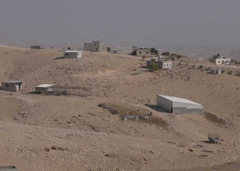 Homes in the community of Halq a-Rummanah. Photo: ‘Aref Daraghmeh, B’Tselem