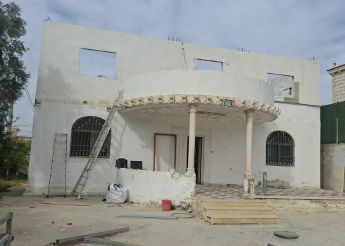 The vacation home before it was destroyed. Photo: 'Aref Daraghmeh, B'Tselem