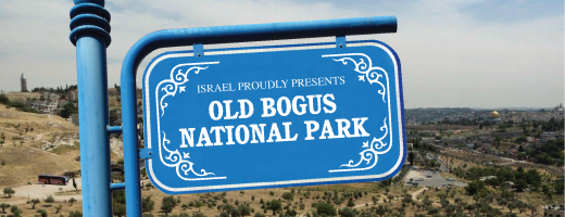 Israel proudly presents: Old Bogus National Park