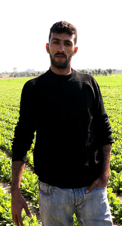 رياض أبو سمور.  تصوير: خالد العزايزة، بتسيلم، 4.2.17