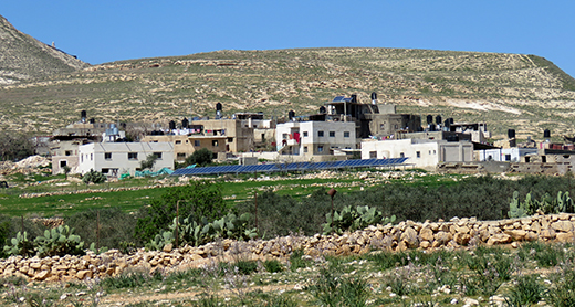 The village of Jub a-Dib and the solar panels installed by Comet-ME, before they were confiscated. Photo by Guy Butavia, Ta'ayush, 9 March 2017 The village of Jub a-Dib and the solar panels installed by Comet-ME, before they were confiscated. Photo by Guy Butavia, Ta'ayush, 9 March 2017