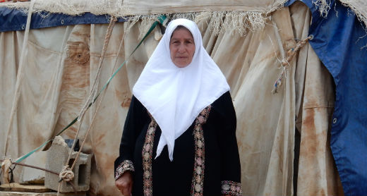 Rizqiyeh Bani Fadel. Photo: Salma a-Deb'i, B'Tselem